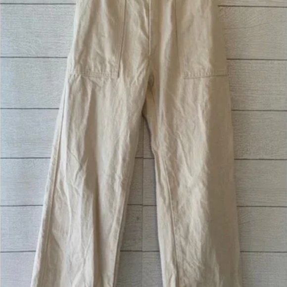 ESBY FINCH PANT NATURAL CANVAS - Picture 3 of 5